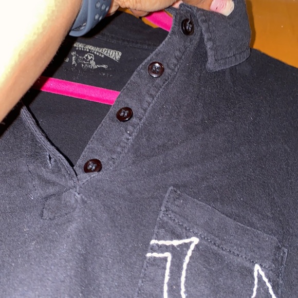 True Religion 4 Button Polo - Picture 5 of 6